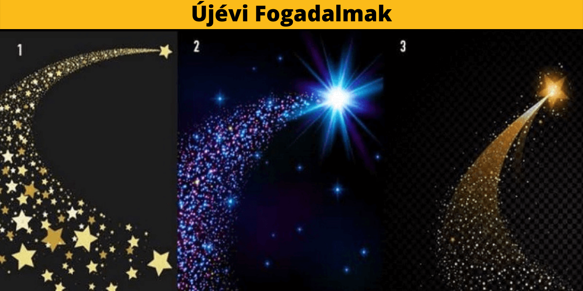 Melyik Újévi Fogadalmad Válik Valóra? Válassz 1 Csillagot és Ismerd Meg