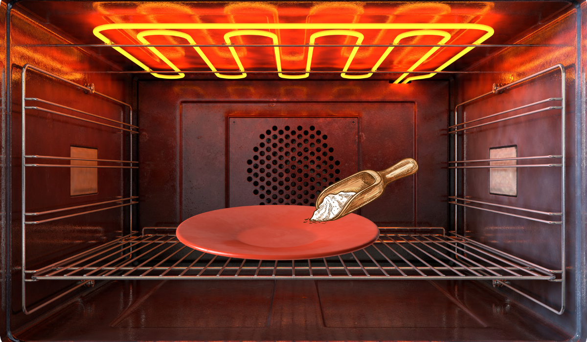 Szódabikarbónás tálat tett a mikróba.. Néhány perc múlva meglepő dolog történt